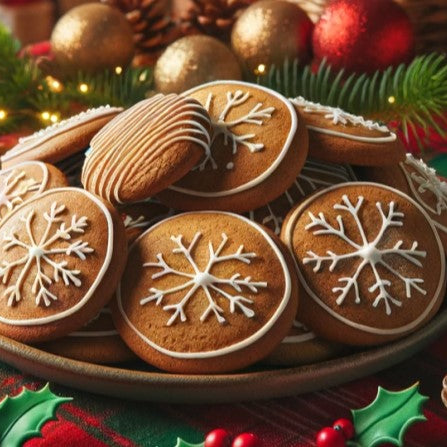 Gingerbread Christmas Cookies made using Special Ingredients Bicarbonate of Soda and Special Ingredients Vanilla Extract