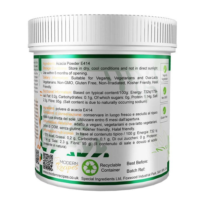 Gum Arabic Powder ( Acacia ) 5kg - Special Ingredients