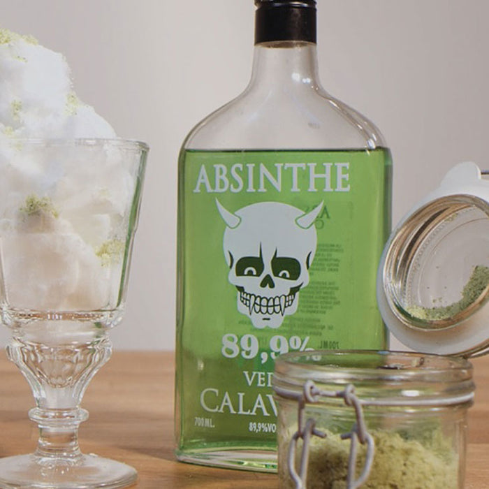 Absinthe Candyfloss Recipe using Special Ingredients Zorbit, otherwise known as Tapioca Maltodextrin.