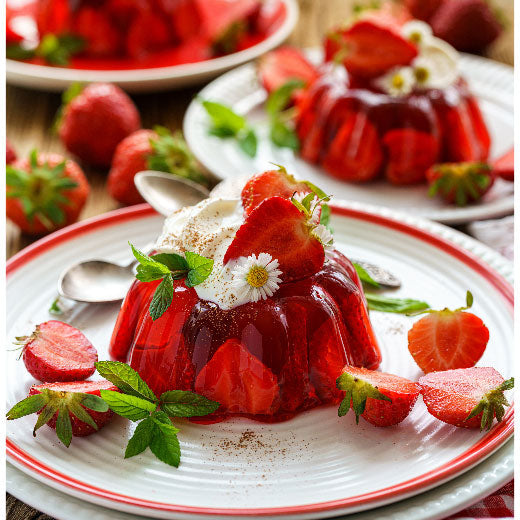 Fruit Salad Jelly made with Special Ingredients Agar Agar Powder.