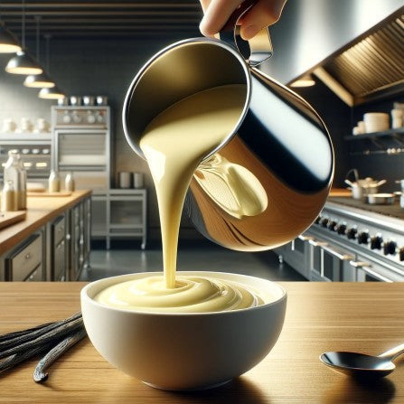 Vegan Custard Recipe made using Special Ingredients Konjac Gum and Special Ingredients Vanilla Extract