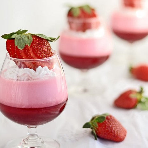 Strawberry Mousse created using Special Ingredients Easy Whip