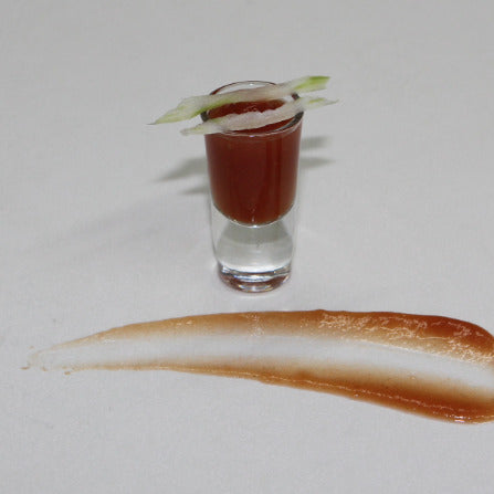 bold Bloody Mary Sauce using Special Ingredients Agar Agar.