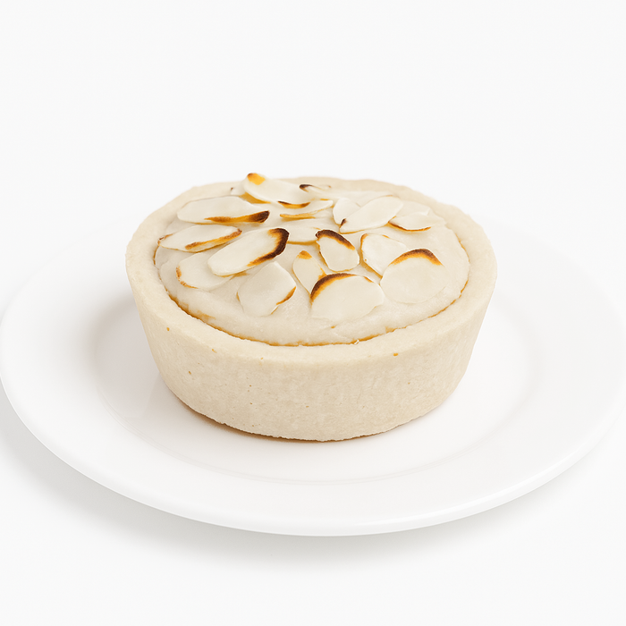 Vegan Friendly Bakewell Tart made using Special Ingredients Ultratex, Easy Binder and Almond Food Flavouring Drop.