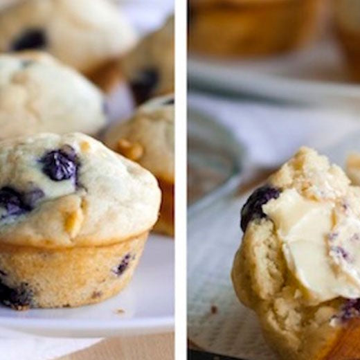 Gluten-Free Blueberry & White Chocolate Muffins Recipe - Special Ingredients