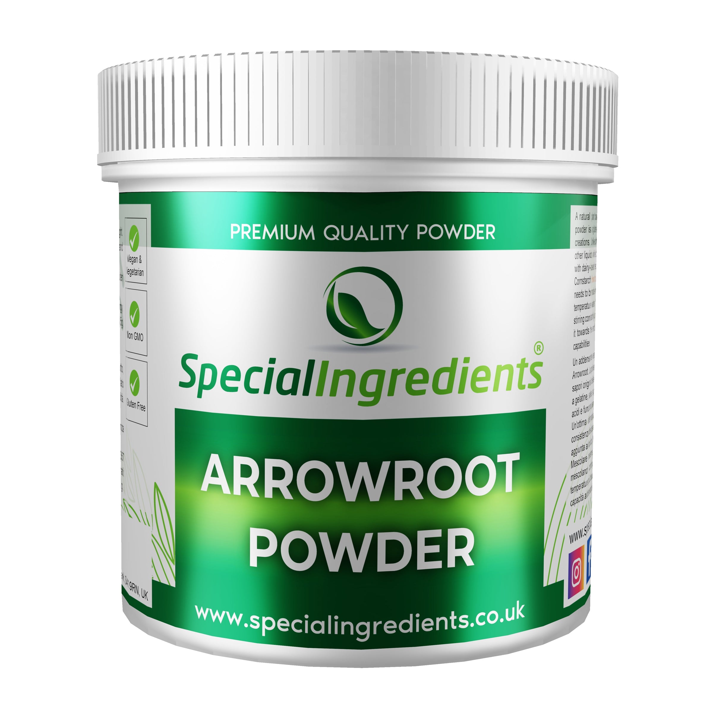 Arrowroot| Premium Quality Arrow Root Powder — Special Ingredients