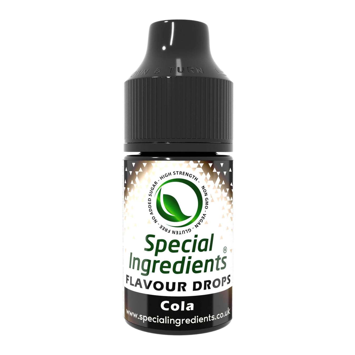 Cola food flavouring drops collection by Special Ingredients classic fizzy cola flavour for drinks desserts sweets baking cocktails ice cream