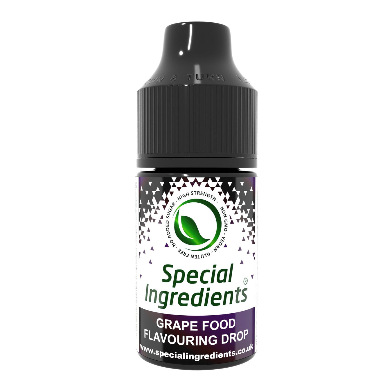 Grape food flavouring drops collection by Special Ingredients sweet juicy grape flavour for drinks sweets baking cocktails ice cream confectionery