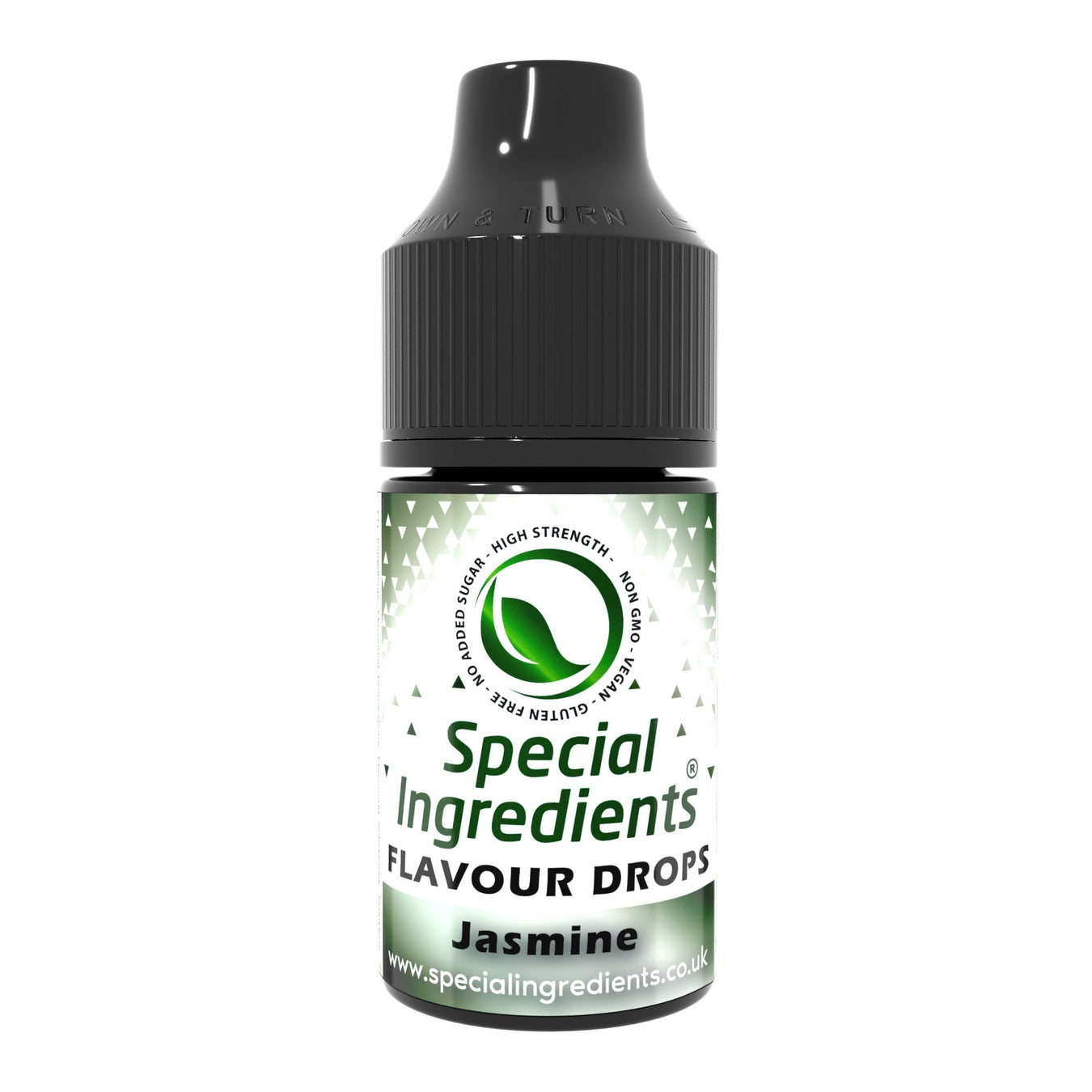 Jasmine food flavouring drops collection by Special Ingredients delicate floral jasmine flavour for desserts drinks pastries cocktails syrups creams