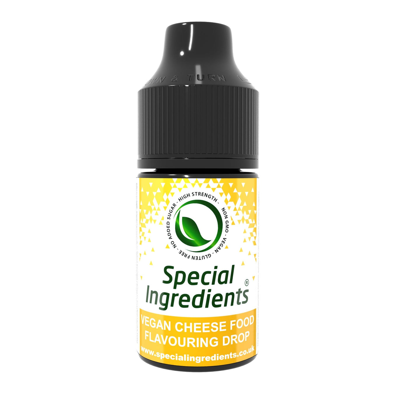 Vegan cheese food flavouring drops collection by Special Ingredients creamy savoury cheese style flavour for vegan cooking sauces dips snacks pasta meat alternatives