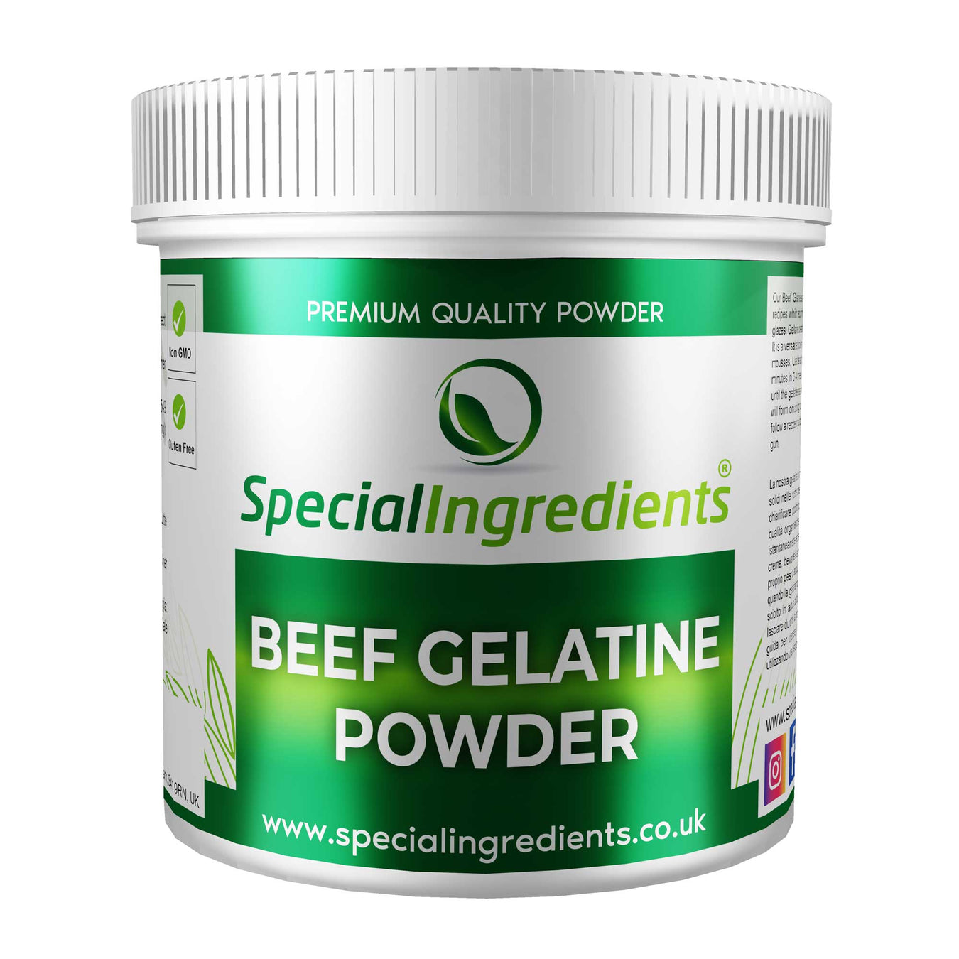 Beef Gelatine - Special Ingredients