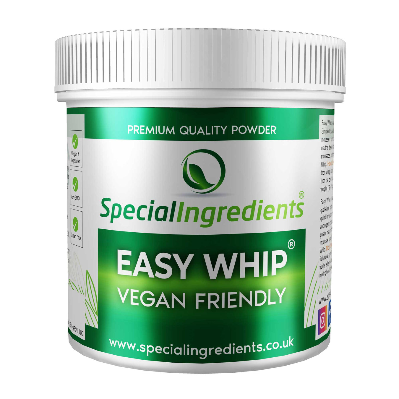 Easy Whip - Special Ingredients
