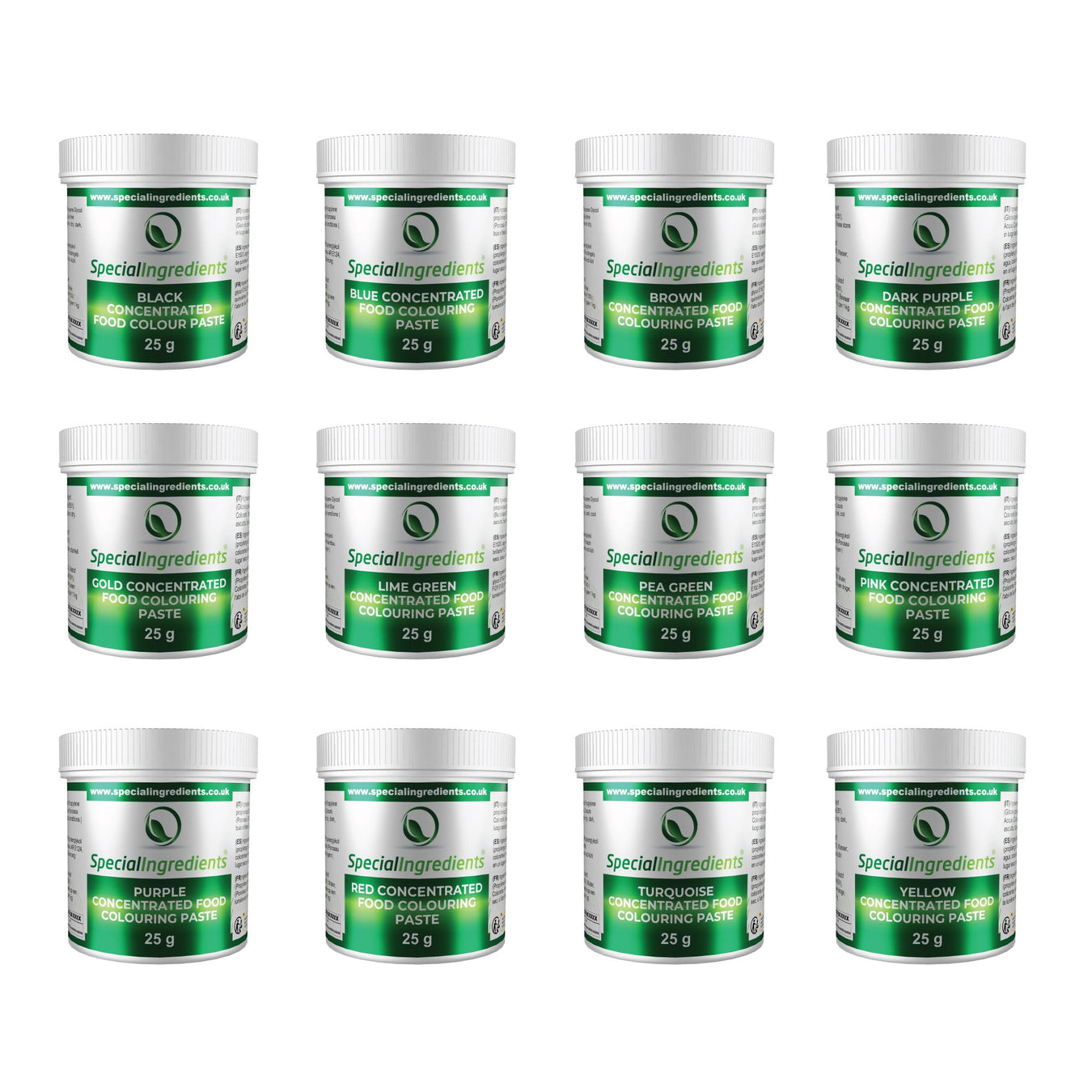Food Colouring Paste Value Packs - Special Ingredients