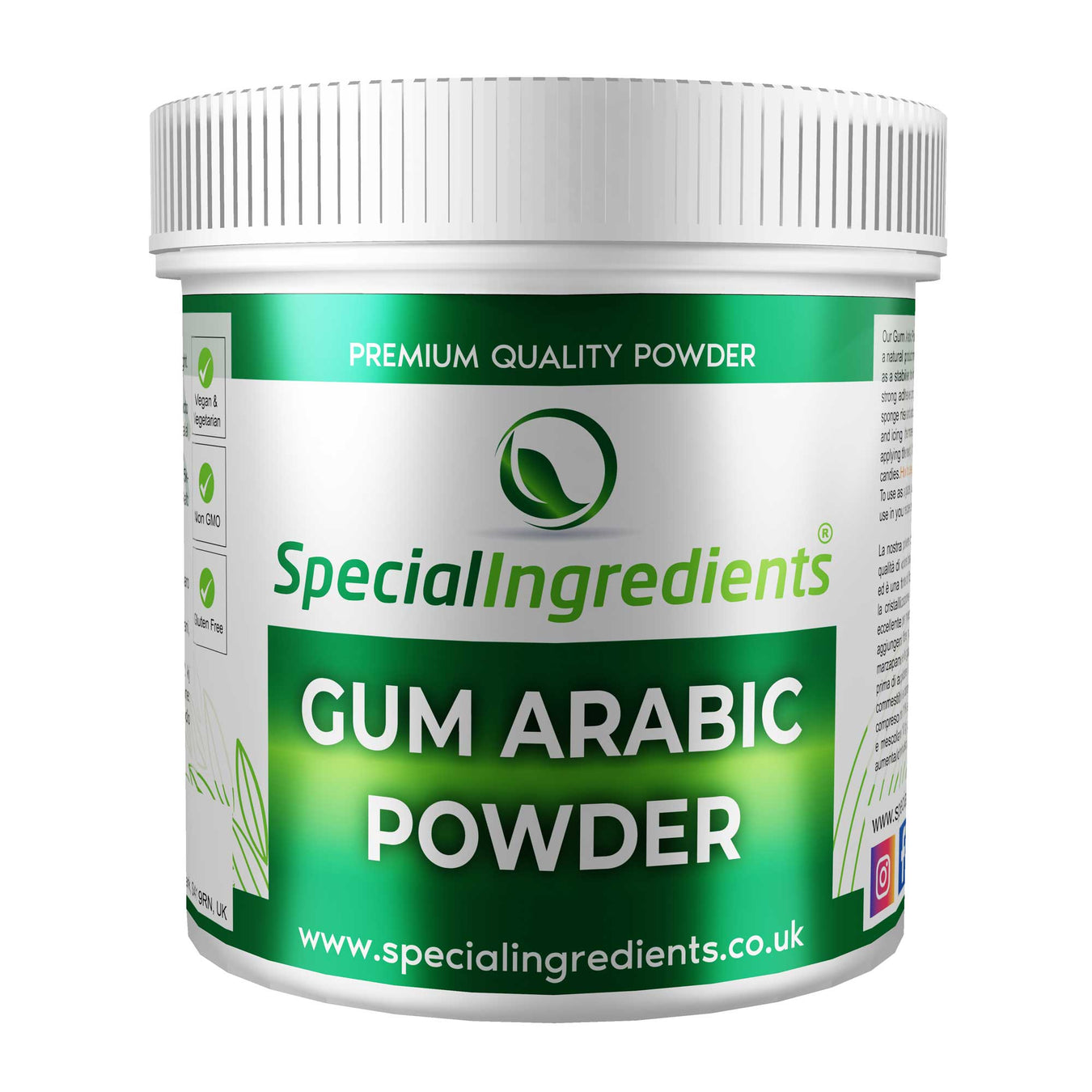 Gum Arabic - Special Ingredients