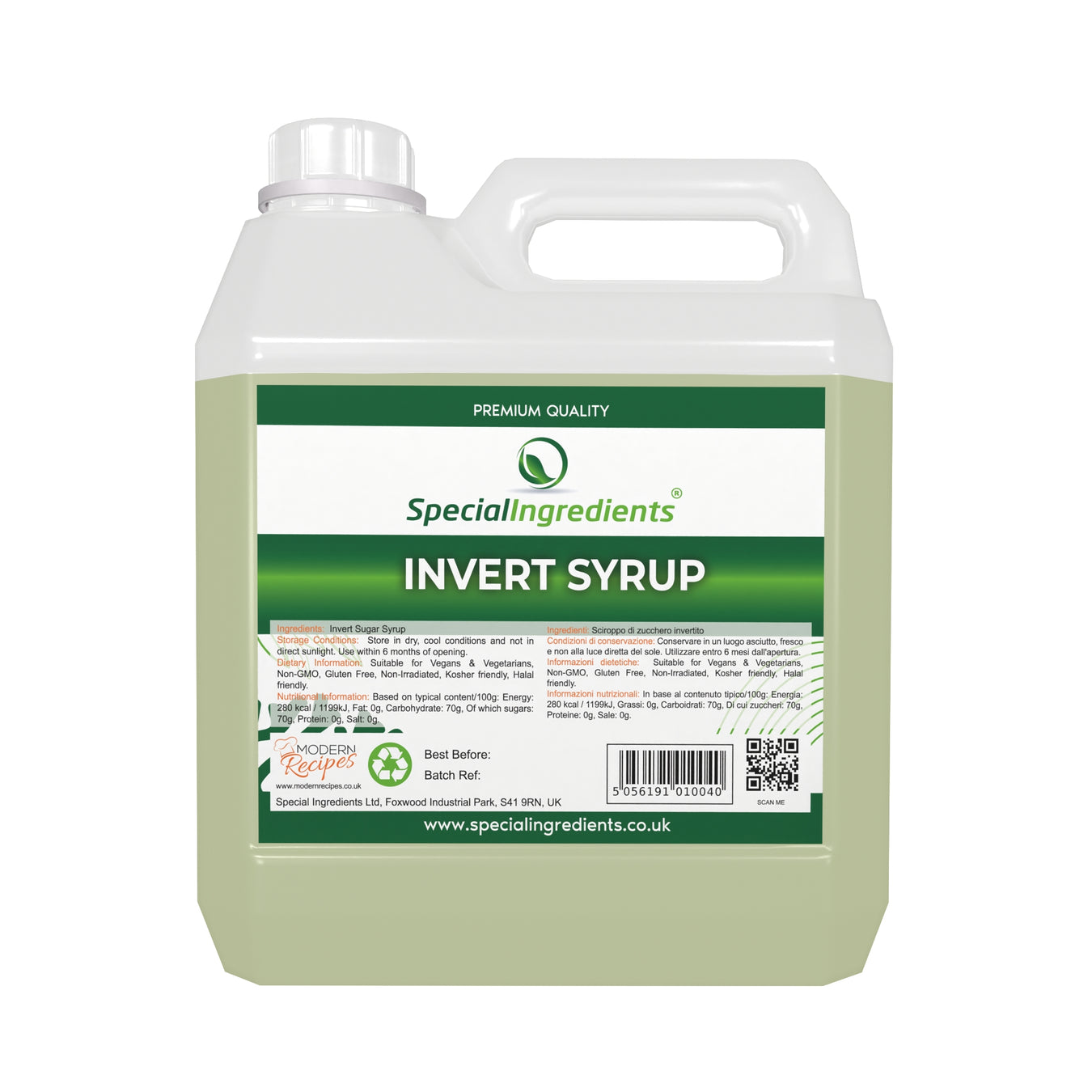 Invert Syrup - Special Ingredients