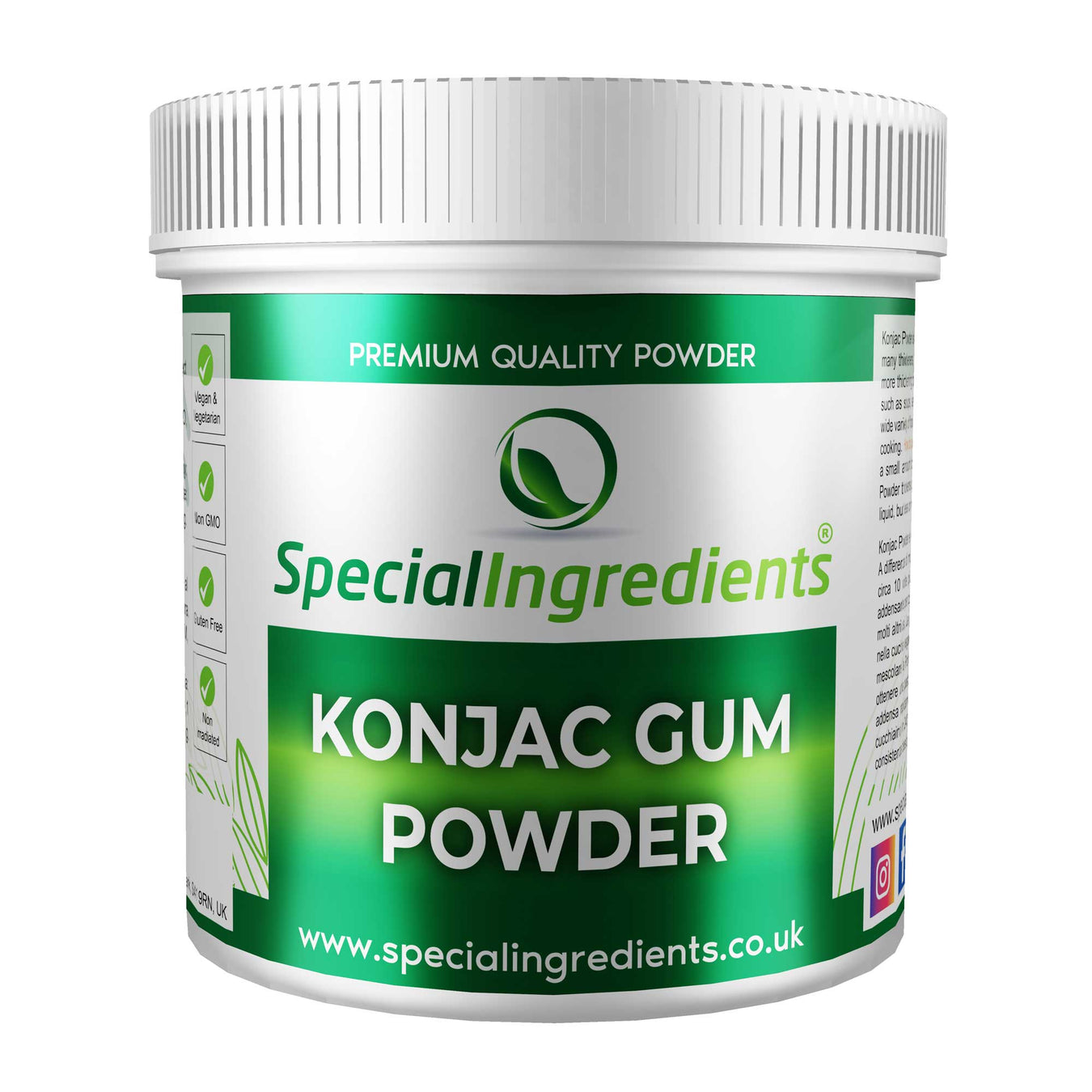 Konjac Gum - Special Ingredients