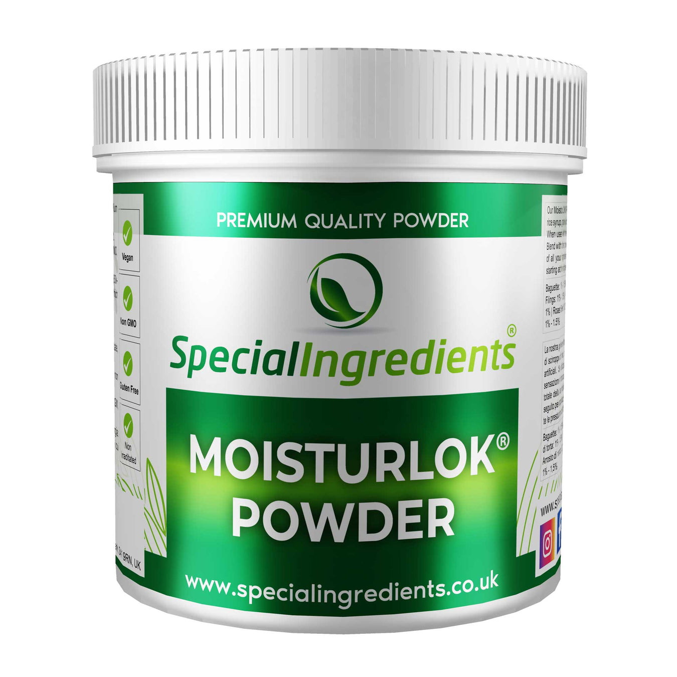 MoisturLOK® - Special Ingredients