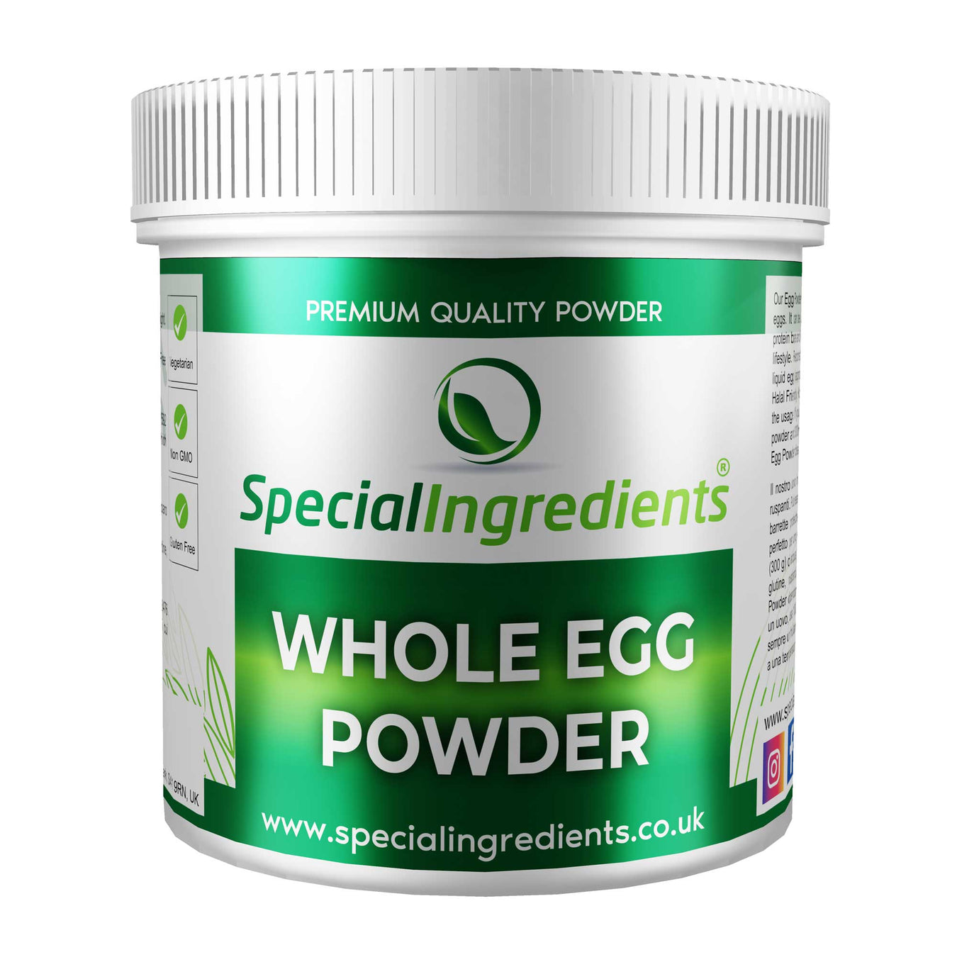 Whole Egg Powder - Special Ingredients