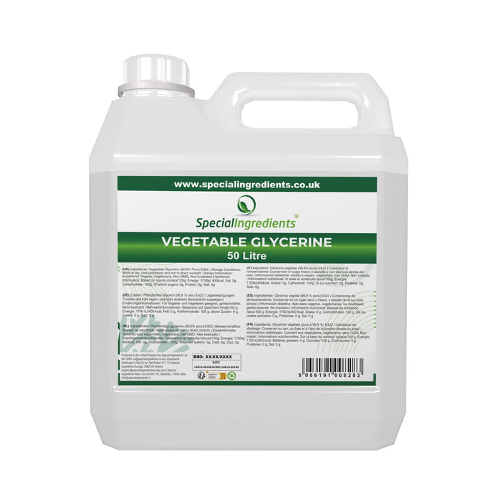 Vegetable Glycerine 50 Litre