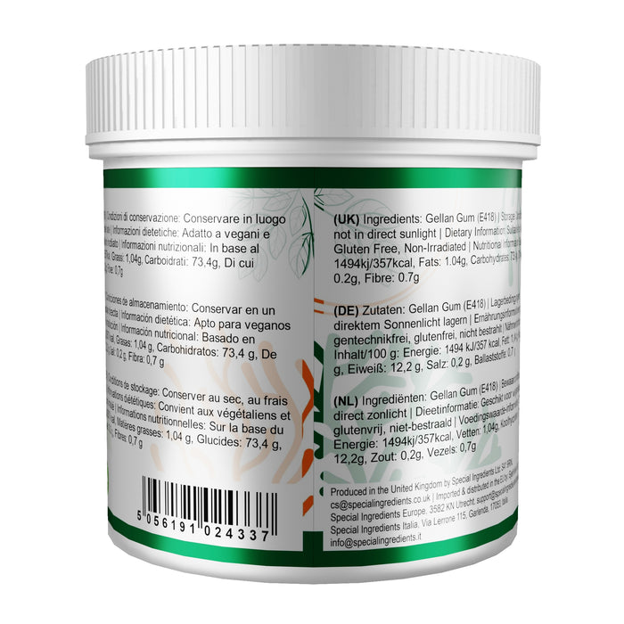Gellan Gum LT100 ( High Acyl ) 250kg