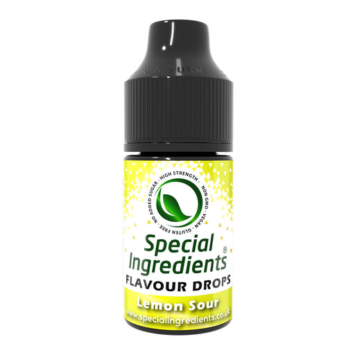 Lemon Sour Food Flavouring Drops 1L