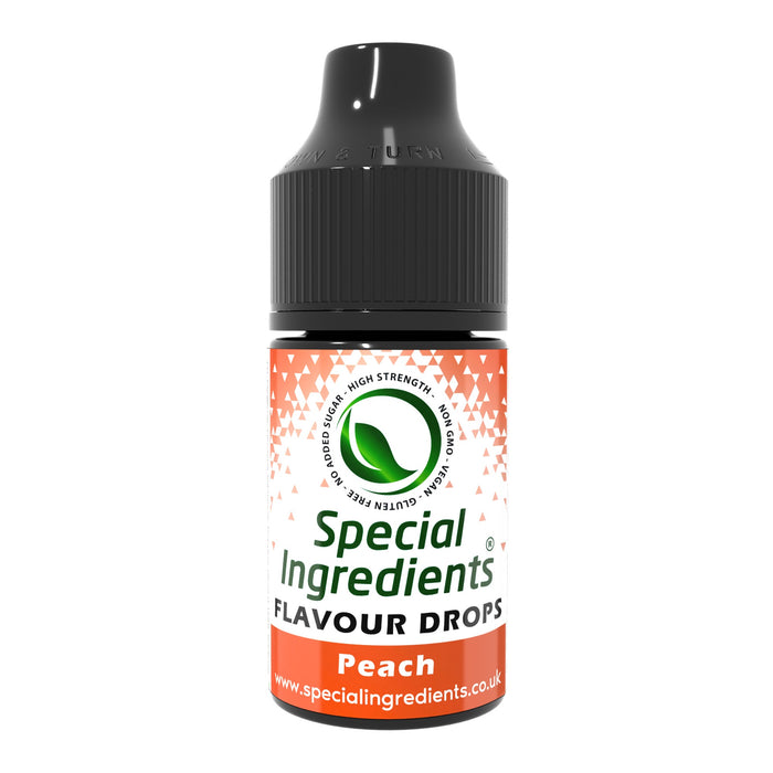 Peach Food Flavouring Drops 30ml