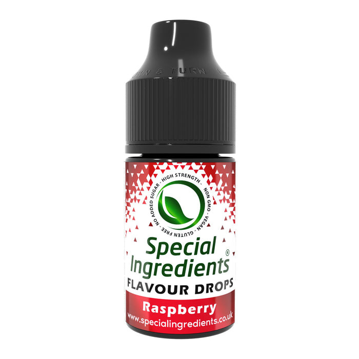 Raspberry Food Flavouring Drops 30ml