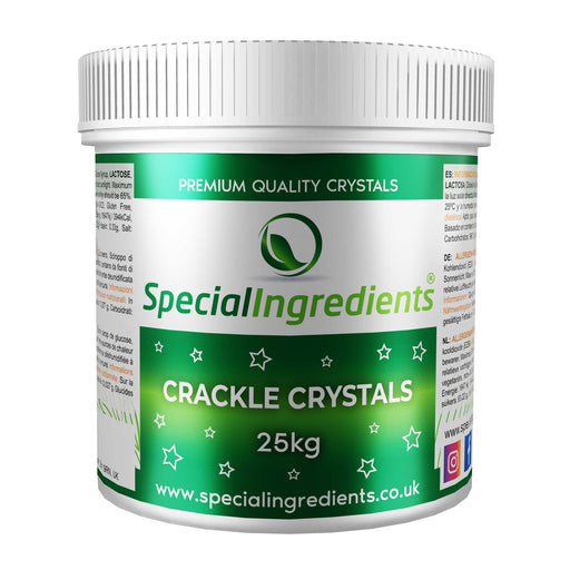 Plain Crackle Crystals 25KG - Special Ingredients