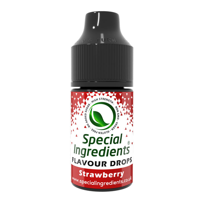 Strawberry Food Flavouring Drops 30ml