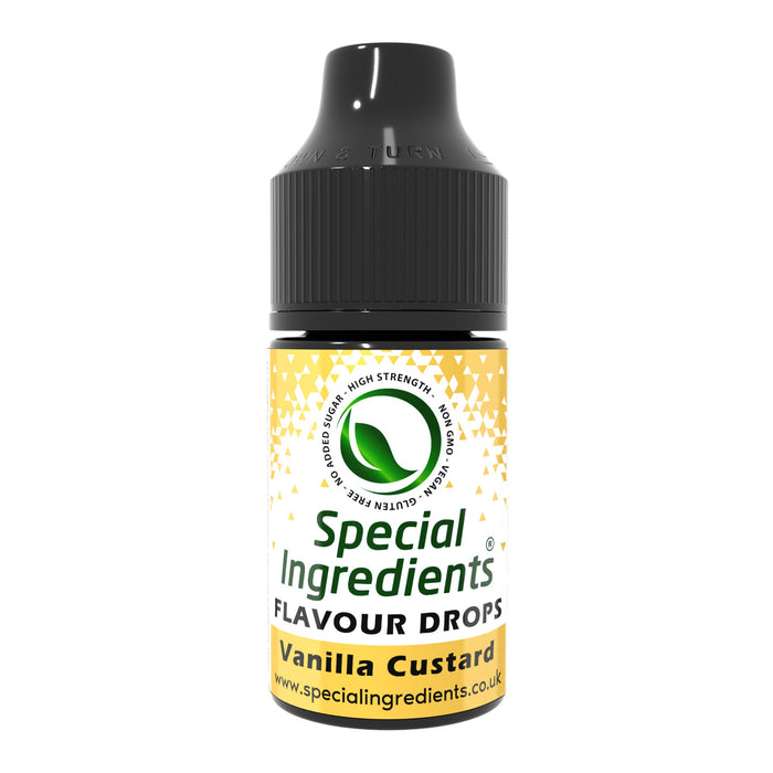 Vanilla Custard Food Flavouring Drops 1L