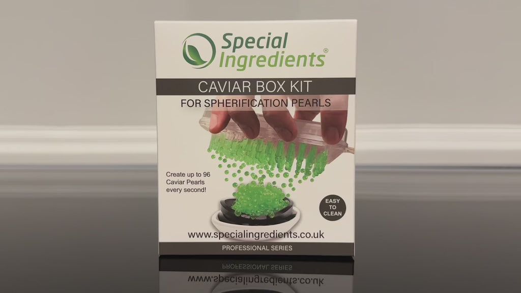 How to use Spherification To Make Caviar Pearls using the molecular gastronomy Spherification Technique.