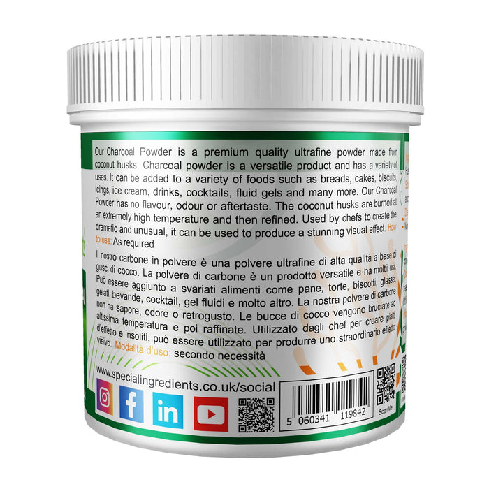 Activated Charcoal Powder 100g - Special Ingredients