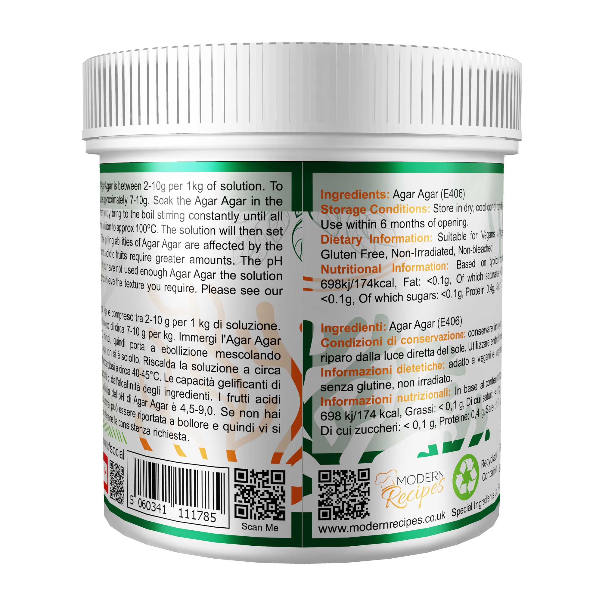 Agar Agar Powder 100g - Special Ingredients