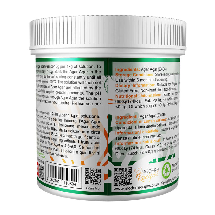 Agar Agar Powder 500g - Special Ingredients