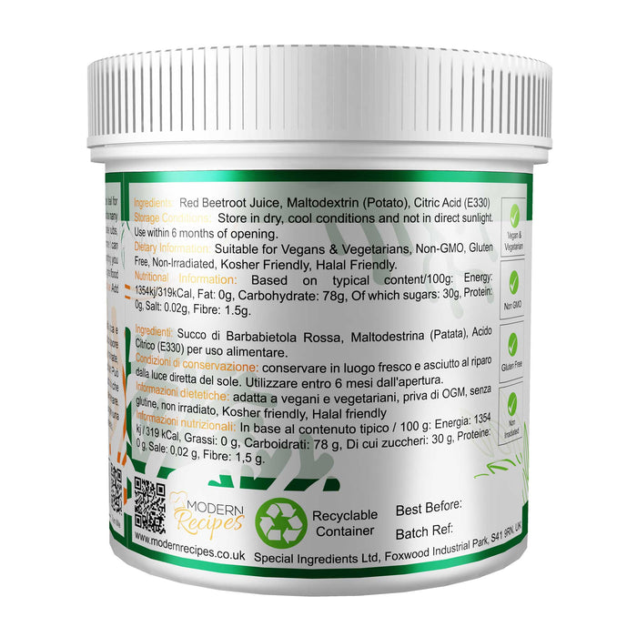 Beetroot Powder 10kg - Special Ingredients