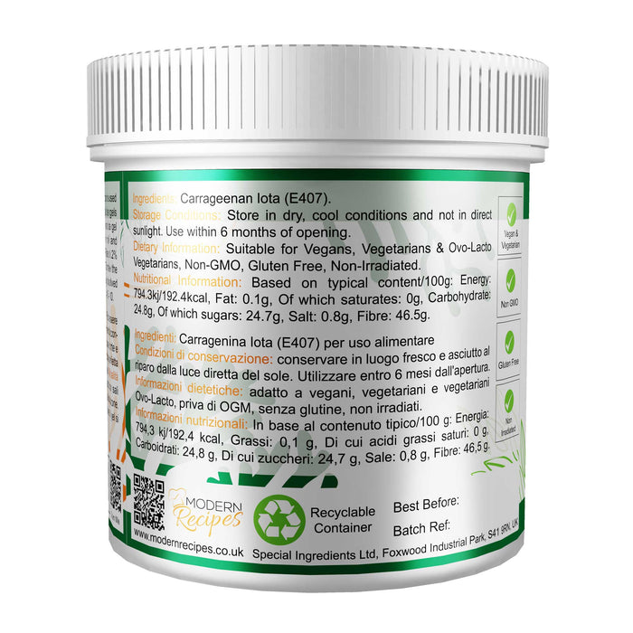 Carrageenan human nutrition powder 25kg