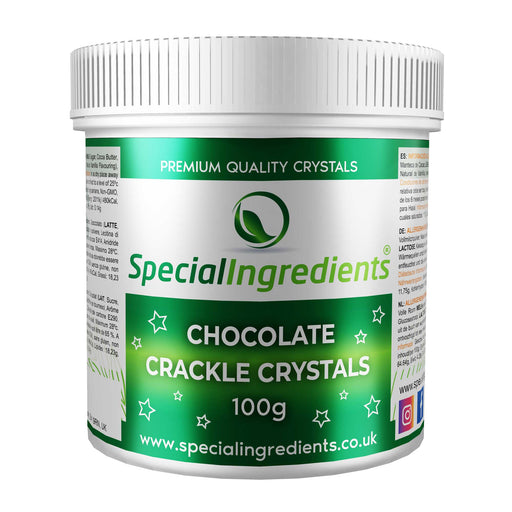 Chocolate Coated Crackle Crystals Popping Candy 100g - Special Ingredients