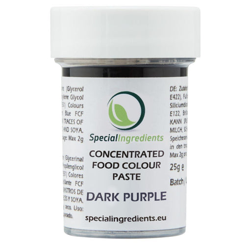 Dark Purple Concentrated Food Colouring Paste 25g - Special Ingredients