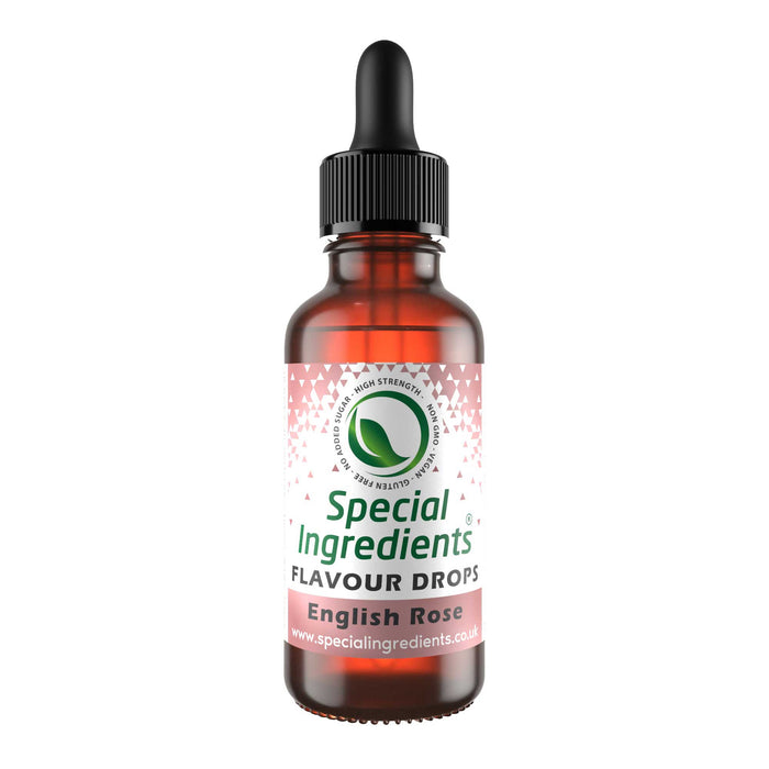 English Rose Food Flavouring Drop 500ml - Special Ingredients