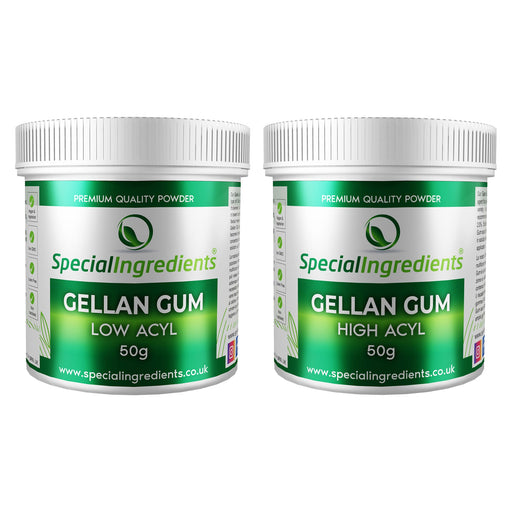 Gellan Gum Type F 50g & Gellan Gum LT100 50g - Special Ingredients