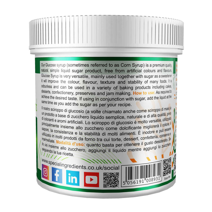Glucose Syrup 50kg - Special Ingredients