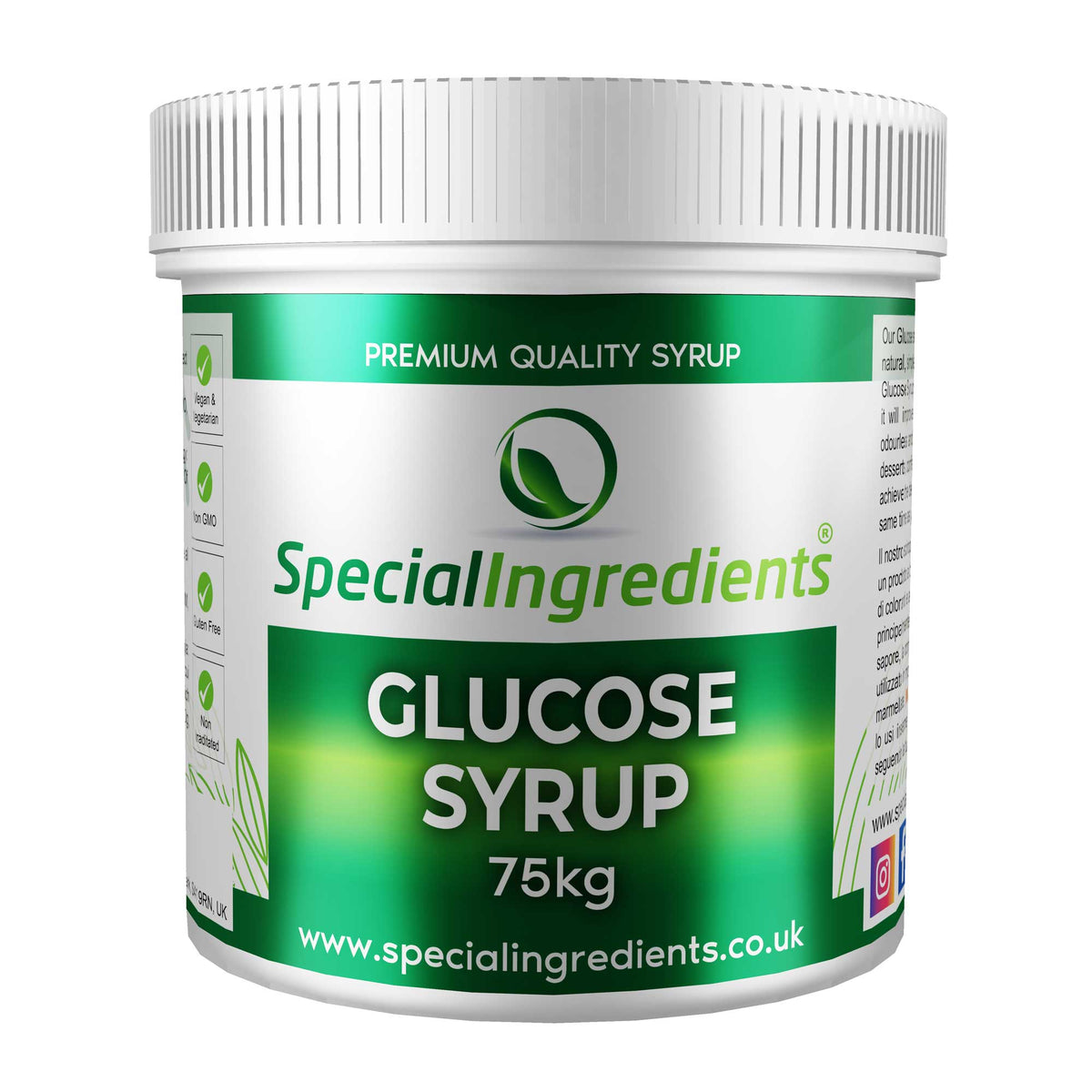 Glucose Syrup 75 KG Of Liquid Glucose — Special Ingredients