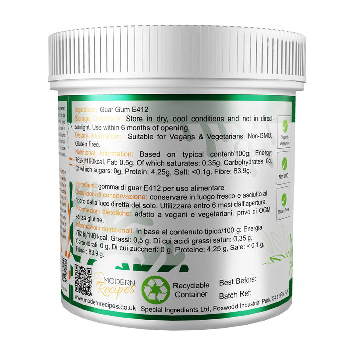 Guar Gum Powder 500g - Special Ingredients