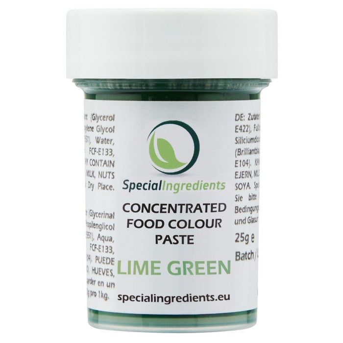 Lime Green Concentrated Food Colouring Paste 25g - Special Ingredients