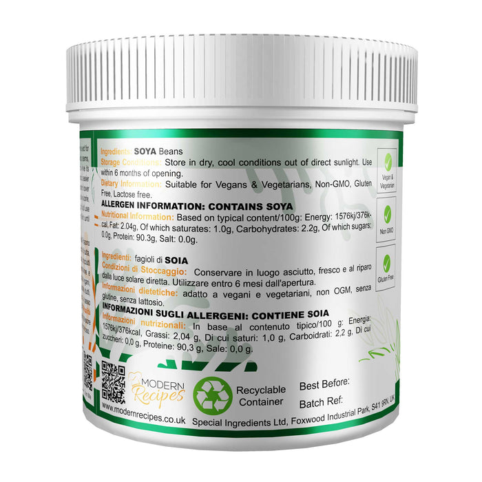Soya Protein Isolate Powder 1kg - Special Ingredients